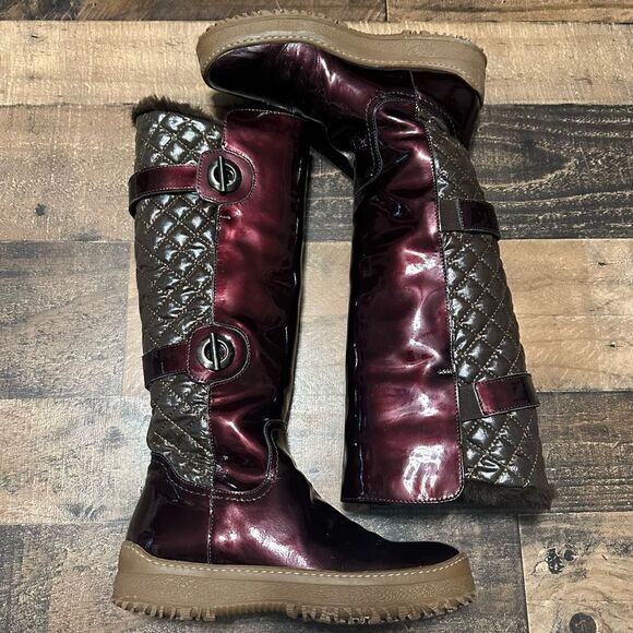 Aquatalia Avery Patent Leather Boots - Picture 2 of 7